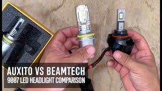 AUXITO vs BEAMTECH LED Headlight Bulb Comparison on my Nissan Xterra