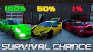 Realistic Survival Chance Crashes #3 | BeamNG.drive