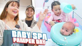 Baby Lakeisha and Baby Lucas Spa Day | Carlyn Ocampo