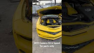 2011 Camaro SS 6 Speed for parts only 951-707-0707