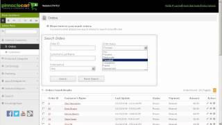 Managing Orders in Pinnacle Cart. Pinnacle Cart Ecommerce Order Management