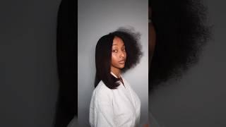 GRWM: SILK PRESS AT HOME @ilovethedoux #grwm #naturalhair #hairtutorial #silkpress #howipressplay