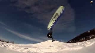 paragliding acro ground handling, David Thibodeau