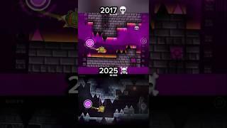 Skeletal Shenanigans: 2017 VS 2025 ️ | Geometry Dash 2.2