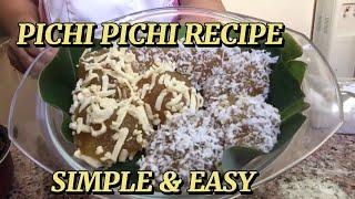 PICHI PICHI RECIPE | Simple & easy way to make | JM Mendoze Vlogs