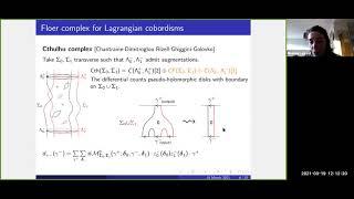 Noémie Legout - A-infinity category of Lagrangian cobordisms