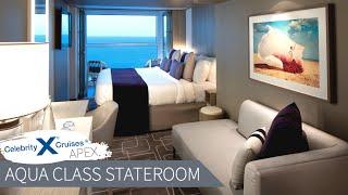 Aqua Class Stateroom | Celebrity Apex Full Walkthrough Tour & Review 4K | 2021