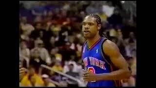 Latrell Sprewell Monster Steal and Angry Dunk in Transition vs. Lakers