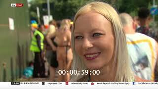 Lewis Bailey Brighton Gay Pride - Sky News  4 August 2018