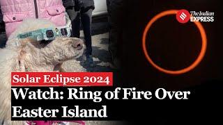 Solar Eclipse 2024: Magical Ring Of Fire Over Easter Islands