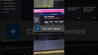 Gemini Shortcut in Google Chrome #shorts