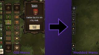 Old Crafting Menu in DST? (Mod) | Don't Starve Together - Nootashi