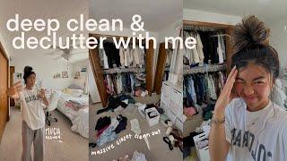 deep cleaning and organizing my entire room  closet cleanout, decluttering + summer reset