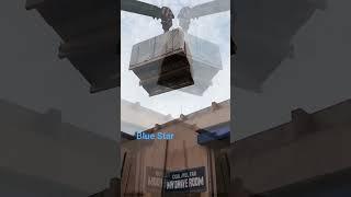 Blue Star Package AC Hanging With Crane || HVAC TECHNICIAN