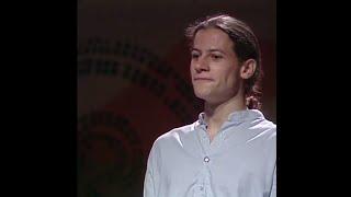 20 year-old Ioan Gruffudd singing at the Welsh arts Festival