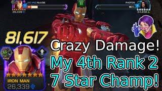 My Fourth 7 Star Rank 2! OG Iron Man Is Insane! | Marvel Contest Of Champions