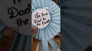 Fathers Day Gift Idea 🩵 #diy #art #ideas #fathersday #dad #cutegift #easycraft