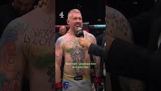 Paul Smith's post-fight speech was HILARIOUS  #shorts