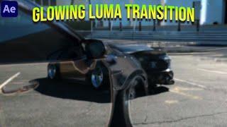 Glowing Luma Transition Effect in After Effects