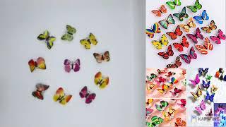 LED Color Changing Beautiful Butterfly (Set Of 10)