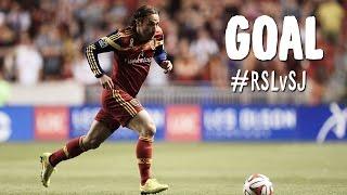 GOAL: Ned Grabavoy slides a skipper through traffic | Real Salt Lake vs. San Jose Earthquakes