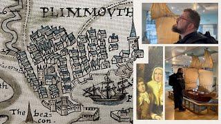 Visiting the Mayflower Museum in Plymouth