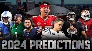 Predicting the Entire 2024 NFL Season