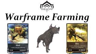 Warframe Farming - Kubrow Mods