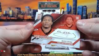 1-20-25 2024 Panini Donruss Elite Football FOTL Hobby PYT Box Break #006 - FOTL BREAK!