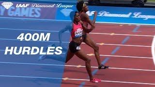 Shamier Little 53.95 Wins Women's 400m Hurdles - IAAF Diamond League London 2018