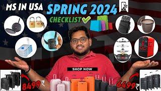 List of Things to Carry when you Travel from India to USA | Best Deals️#spring2024 #indiatousa