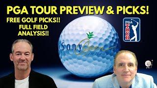 Golf Betting on PGA Tour: Sony Open Preview & Picks