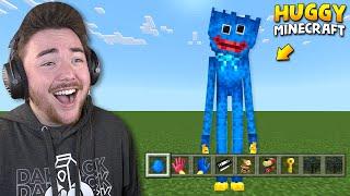 PLAYING THE HUGGY WUGGY MINECRAFT MOD... (its amazing)