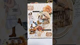 ASMR Fall Journal #asmr #scrapbook #bujo #aesthetic #creative #journal #journalwithme #fall #diy