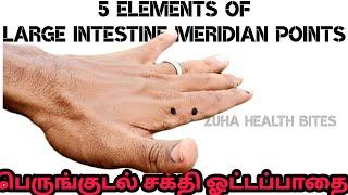 5 Elements of LARGE INTESTINE Meridian Points | Heath Bites