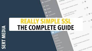 Really Simple SSL Tutorial 2020 - How To Setup Really Simple SSL Plugin - Really Simple SSL