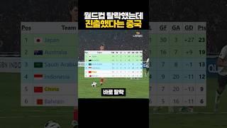 월드컵 탈락했는데 '진출했다는' 중국 ㅋㅋㅋ