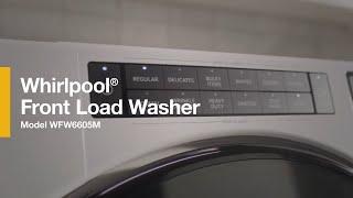 Learn More about Front Load Washers(WFW6605MW, WFW6605MC)-Whirlpool® Laundry