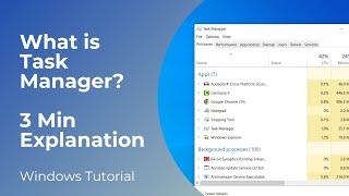 What is Task Manager? | Microsoft Task Manager Explained