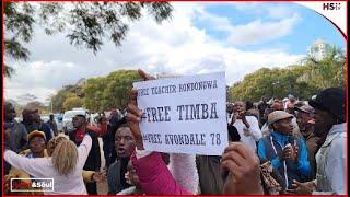 Clashes rocks courts as Timba ,77 others denied bail