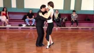 Argentine Tango Choreography Figure 6  Slow Motion     www.tangonation.com   11/25/2012