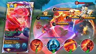 META LING CAN’T REACT TO THIS EARLY GAME BENEDETTA ROTATION!? | MOBILE LEGENDS