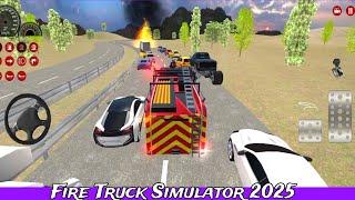 Fire Truck Simulator 2025 New Game - Android Gameplay #gaming #games #newgameplay