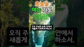 오늘을 여는 기도 #아침#주님#구원