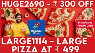 Dominos Coupon Code Today | Domino's Pizza Offer Promocode | Cheese Volcano Pizza 