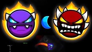 platformer demon of each difficulty