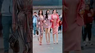 CHINA GIRL STREET FASHION TIKTOK |