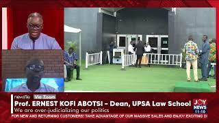 Prof. Kofi Abotsi on the Speaker and the ruling by the Supreme Court. #Newsfile