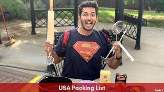 Things To Bring/Pack For USA! USA Packing List When Coming For Masters or Bachelors