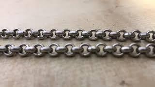 Сделай серебряную цепочку Шопард за 8 минут.Make a silver Chopard chain in 8 minutes.